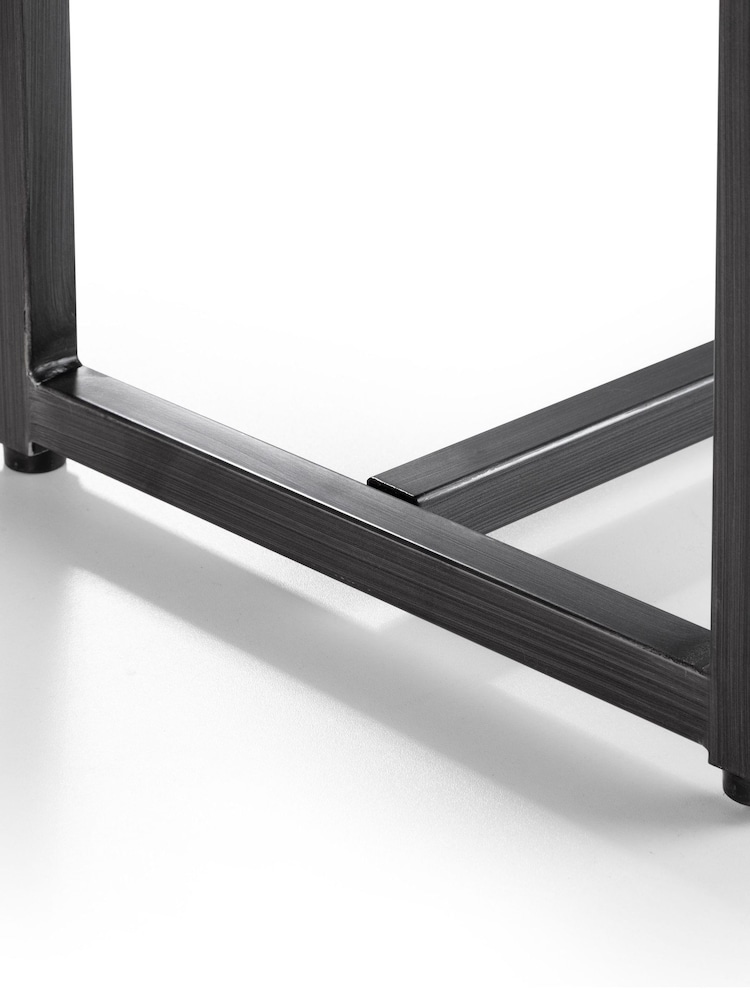 Julian Bowen Grey Brooklyn Upholstered Bench - Image 5 of 5