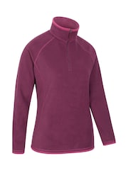 Mountain Warehouse Light Pink Womens Montana Half Zip Fleece - Image 2 of 5