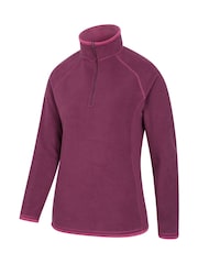 Mountain Warehouse Light Pink Womens Montana Half Zip Fleece - Image 4 of 5
