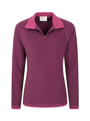 Mountain Warehouse Light Pink Womens Montana Half Zip Fleece - Image 5 of 5