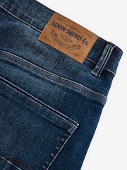 Blue Vintage Skinny Fit Authentic Stretch Denim Jeans - Image 10 of 11