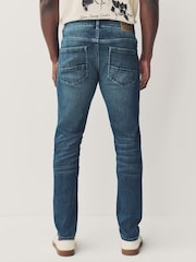 Blue Vintage Skinny Fit Authentic Stretch Denim Jeans - Image 4 of 11