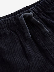Navy Blue Corduroy Straight Joggers (3mths-7yrs) - Image 6 of 8