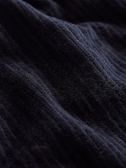 Navy Blue Corduroy Straight Joggers (3mths-7yrs) - Image 7 of 8