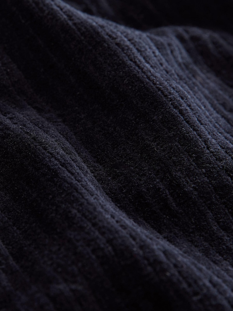 Navy Blue Corduroy Straight Joggers (3mths-7yrs) - Image 8 of 8