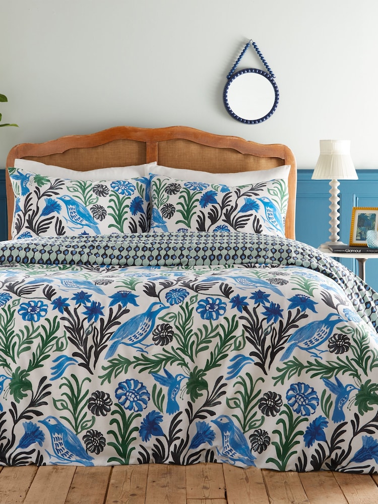 Furn Ocean Alentejo Trending Floral Duvet Cover Set - Image 4 of 4