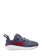 Nike Dark Grey Junior Star Runner 4 Trainers - Image 1 of 4