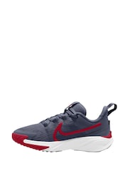Nike Dark Grey Junior Star Runner 4 Trainers - Image 2 of 4