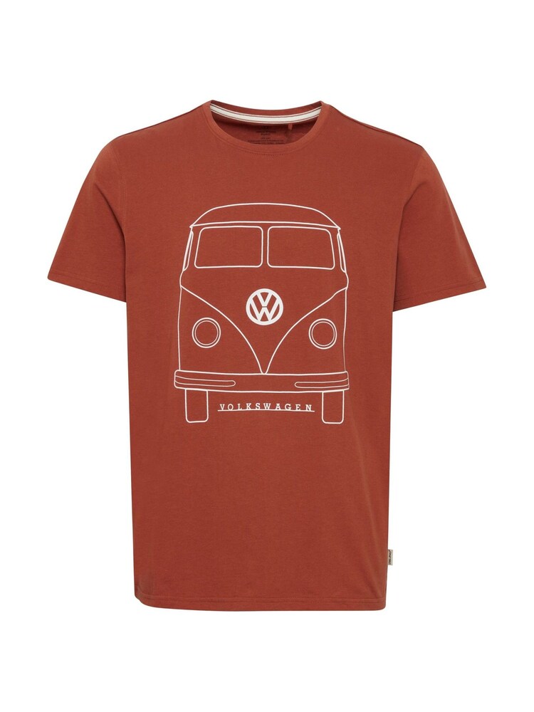 Blend Brown Volkswagen Camper Short Sleeve 100% Cotton T-Shirt - Image 5 of 5