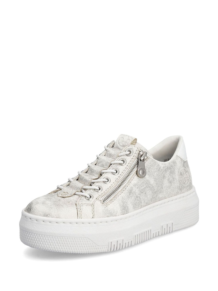 Rieker Womens Zipper Trainers - Image 3 of 10