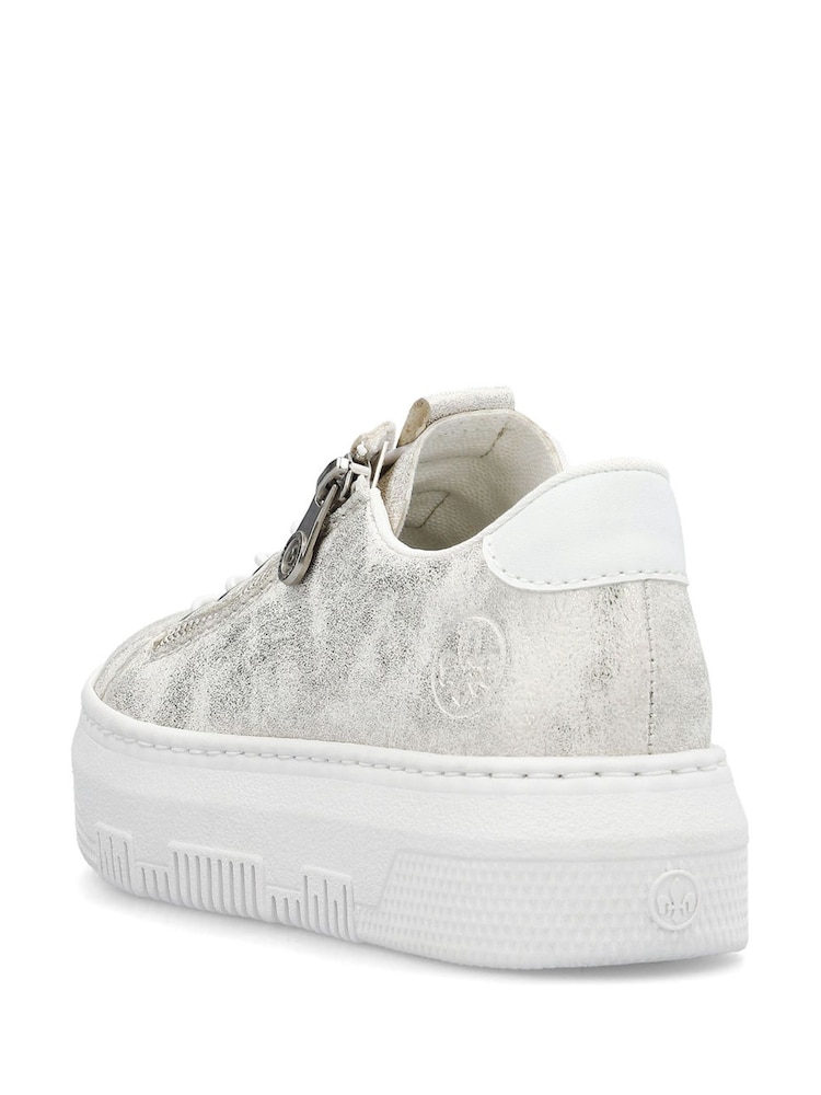 Rieker Womens Zipper Trainers - Image 7 of 10