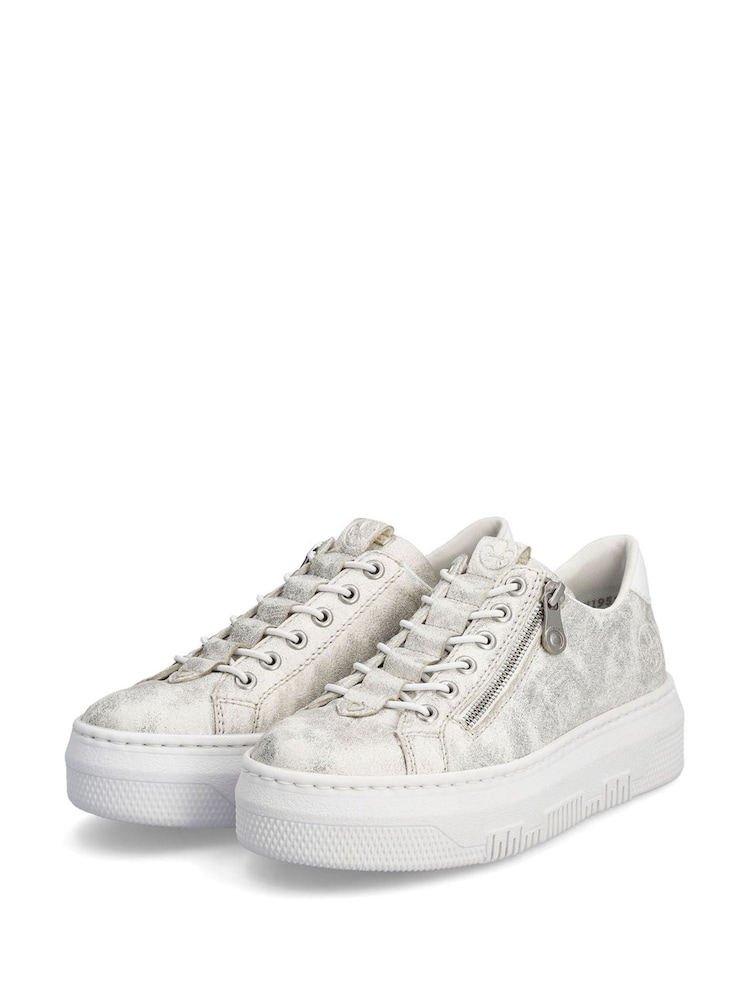 Rieker Womens Zipper Trainers - Image 8 of 10