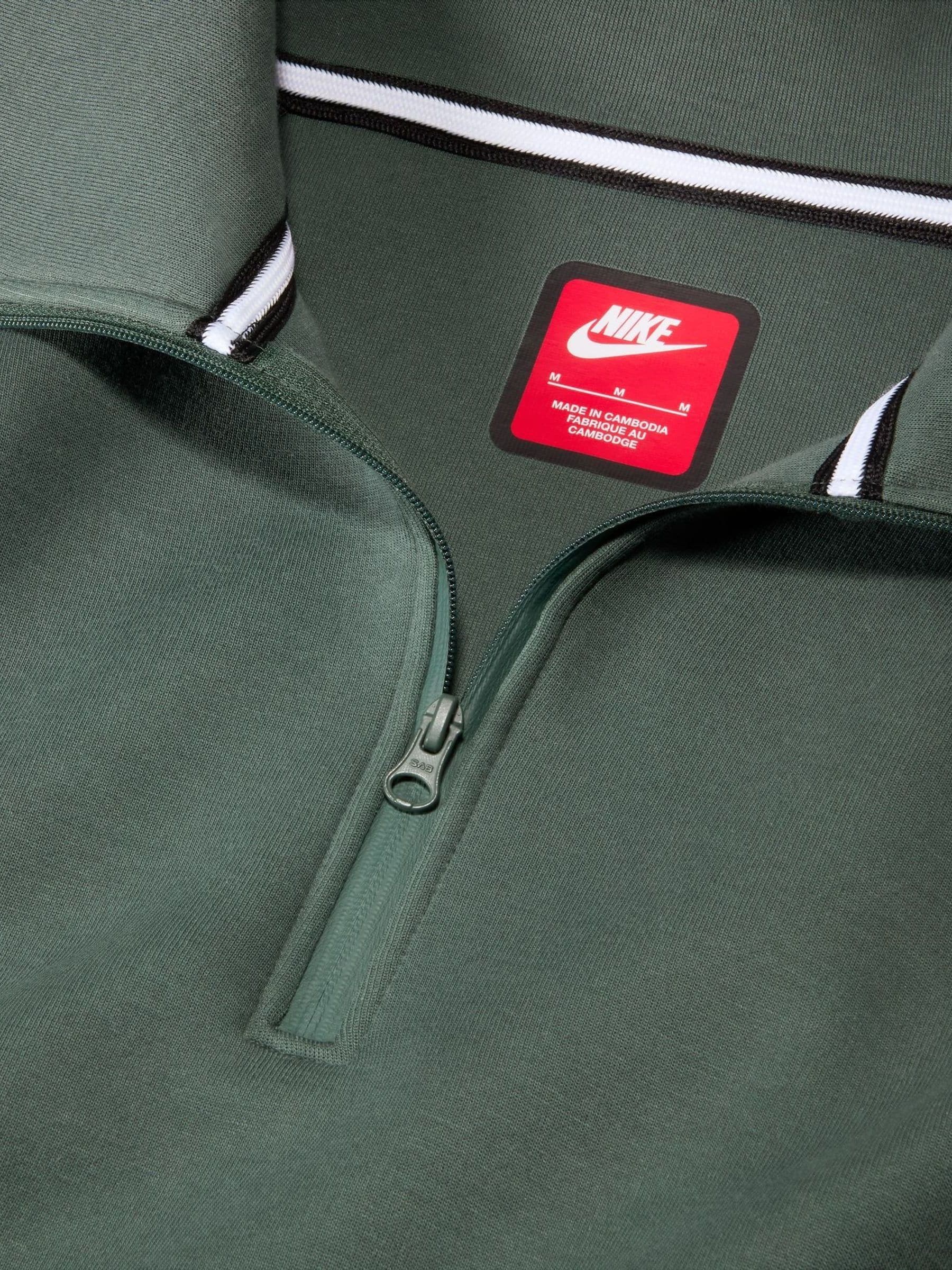 nike tech fleece quarter zip
