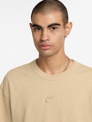 Nike Team Gold Sportswear Premium 100% Cotton Essentials T-Shirt - Image 3 of 3