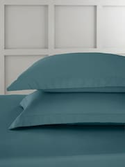 Bianca Set of 2 400 Thread Count 100% Cotton Sateen Oxford Pillowcases - Imagen 1 de 4
