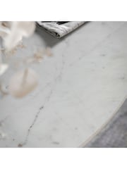 Gallery Home Grey Kenitra Marble Round Dining Table - Image 2 of 3