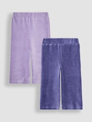 Jojo Maman Bébé 2-Pack rebrasti žamet Velur Flare pajkice - Slika 1 iz 7