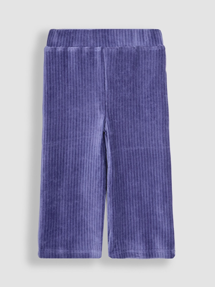 Jojo Maman Bébé 2-Pack rebrasti žamet Velur Flare pajkice - Slika 2 iz 7