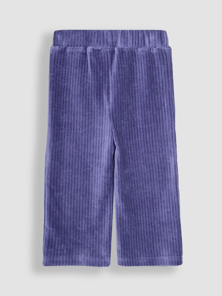 JoJo Maman Bébé 2-Pack Cord Velour Flare Leggings - Image 3 of 7
