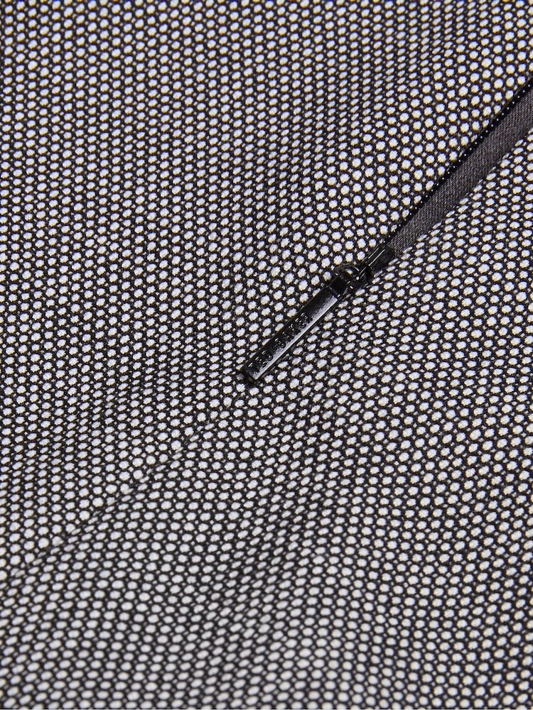 Ted Baker Grey Yutakad Tailored Midi Dress With Front Split - Image 5 of 5