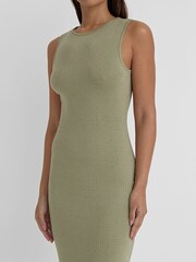 4th & Reckless Green Jaden Diamante Midi Dress - Image 4 of 5