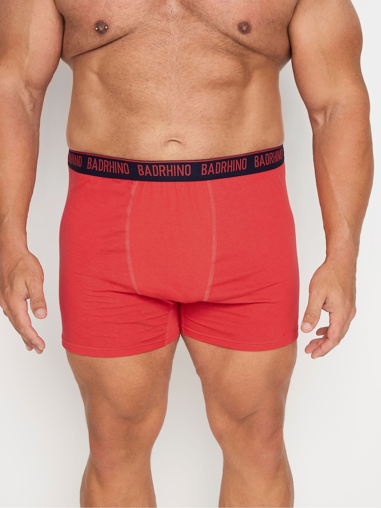 BadRhino Big & Tall Blue Trunk Boxers 3 Pack - Image 2 of 6