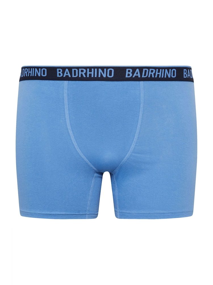 BadRhino Big & Tall Blue Trunk Boxers 3 Pack - Image 6 of 6 BadRhino Big & Tall Blue Trunk Boxers 3 Pack - Image 6 of 6