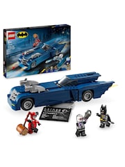 LEGO DC Batman with the Batmobile vs Harley Quinn And Mr. Freeze Action Figure - Image 1 of 9
