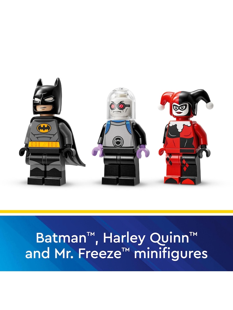 LEGO DC Batman with the Batmobile vs Harley Quinn And Mr. Freeze Action Figure - Image 7 of 9
