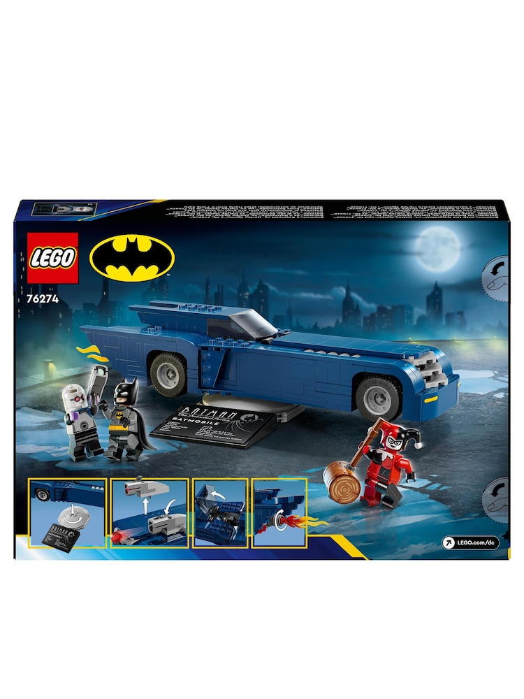 LEGO DC Batman with the Batmobile vs Harley Quinn And Mr. Freeze Action Figure - Image 9 of 9