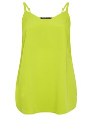Yours Curve Green Green Cami Vest Top - Image 5 of 5