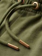 Superdry Green 100% Cotton Essential Logo Shorts - Image 7 of 8