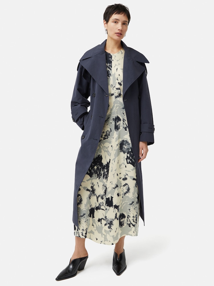 Jigsaw Floral Echo Ruched Dress - Image 6 of 6