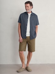 Seasalt Cornwall Blue Skylight Cave Mens Shirt - Image 5 of 7