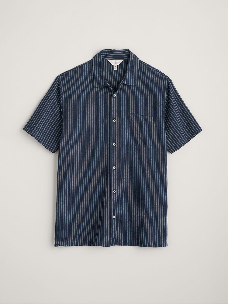 Seasalt Cornwall Blue Skylight Cave Mens Shirt - Image 6 of 7