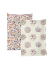 Cath Kidston Harmoney Ditsy Tea 100% Cotton Towels Set Of 4 - Image 1 of 2