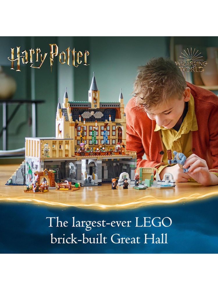 LEGO Harry Potter Hogwarts Castle The Great Hall - Image 10 of 10