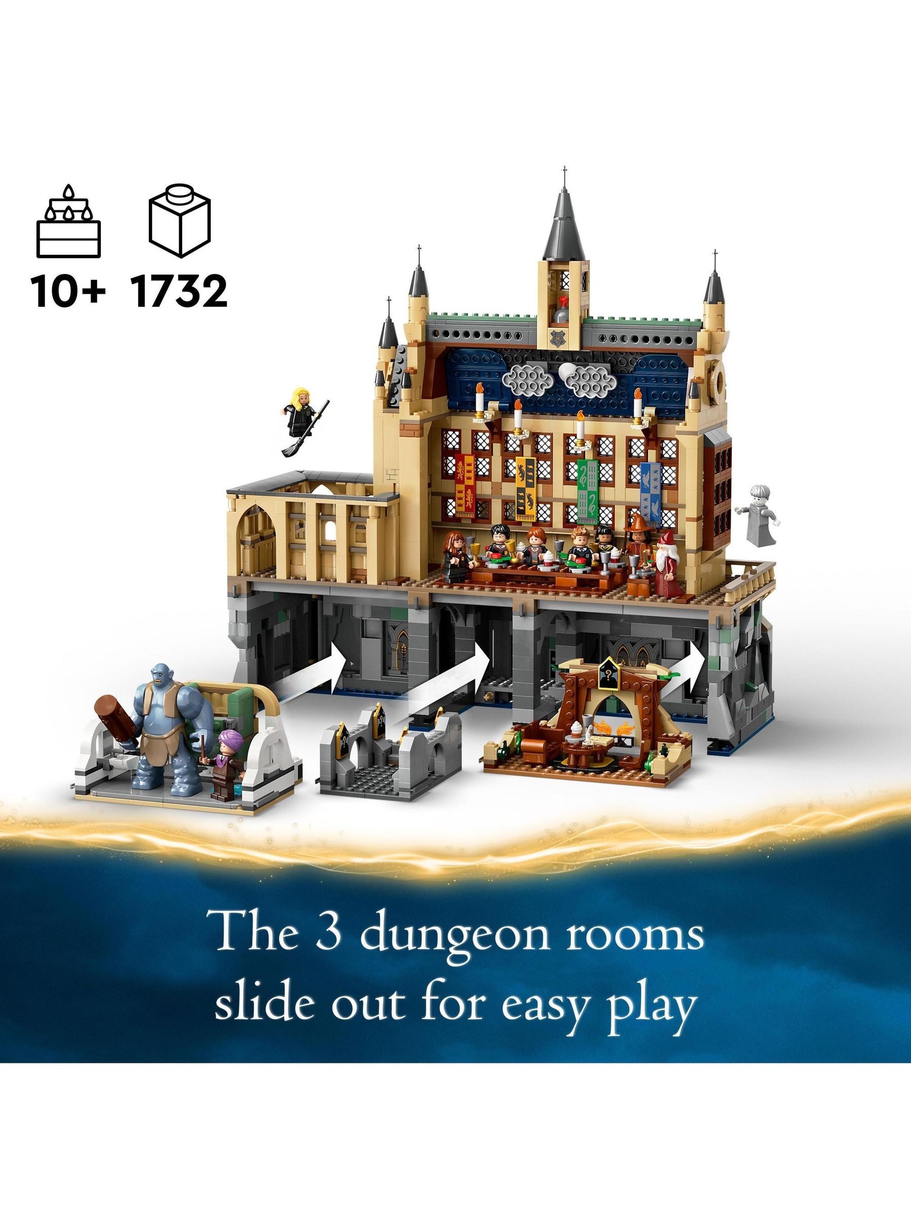 Buy LEGO Harry Potter Hogwarts Castle The Great Hall from Next Norway