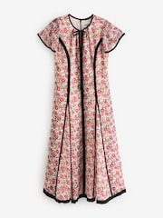 Cath Kidston Archive Ditsy Asymmetrical Hem Dress - Image 3 of 6