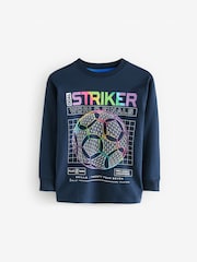 Multi Bright Gamer/Fotbal - 2 Pakiranje dolg rokav; z dolgimi rokavi Woven karirast; s karirastim vzorcem pižame (3-16let) - Slika 7 iz 10