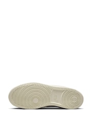 Nike White / Cream Court Vision Low Trainers - Image 11 of 11