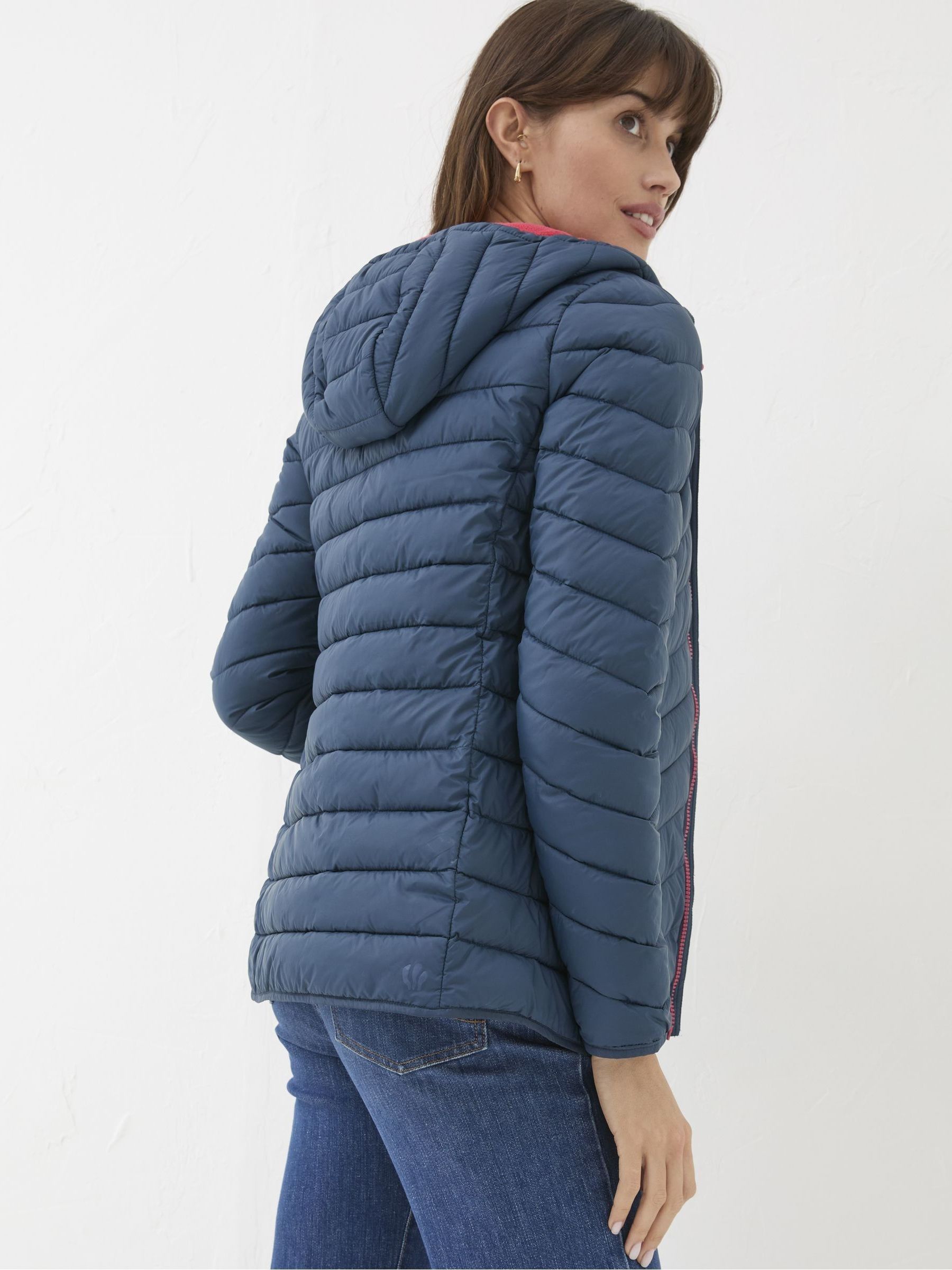 Buy FatFace Ruby Teal Blue Lightweight Puffer Jacket from Next Canada