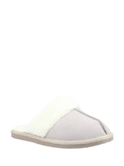 Hush Puppies Cream Arianna Mule Slippers - Image 2 of 3