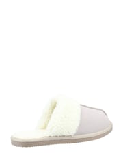 Hush Puppies Cream Arianna Mule Slippers - Image 3 of 3