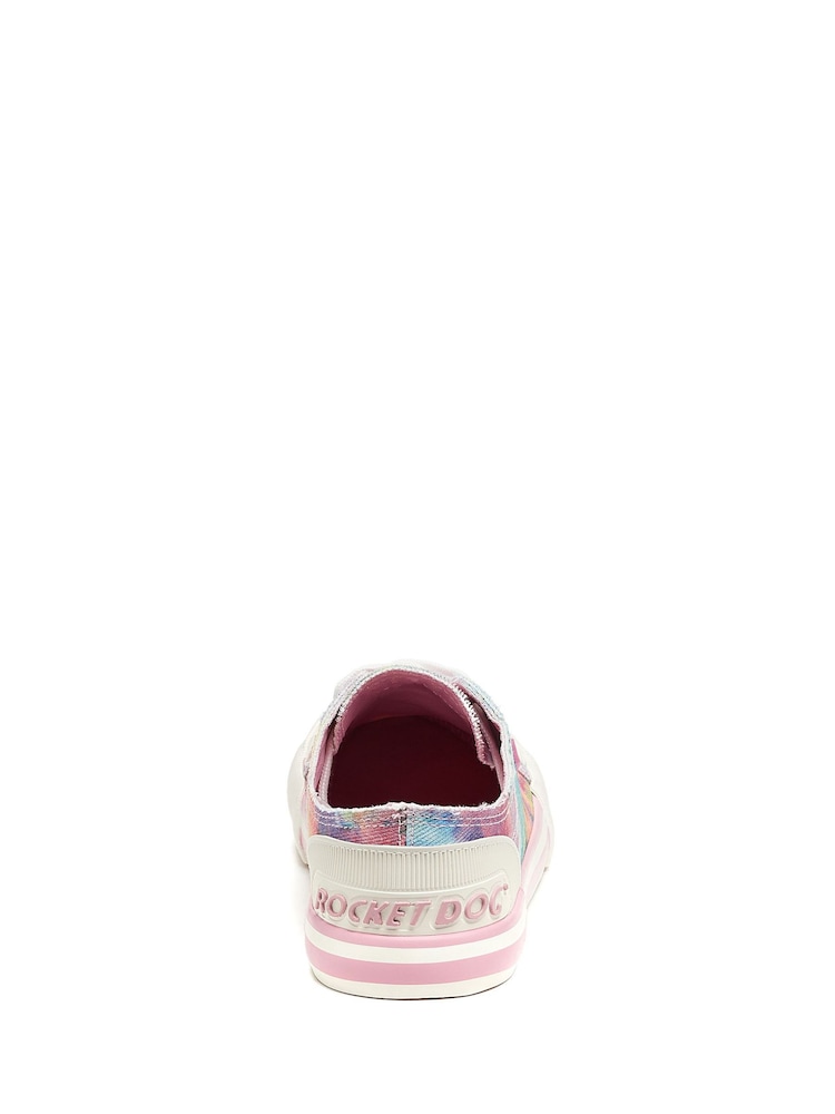 Rocket Dog Jazzin Cotton Canvas Trainers - Image 3 of 3