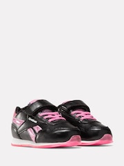 Reebok Royal Classic Jog 3.0 1V Black Trainers - Image 3 of 7