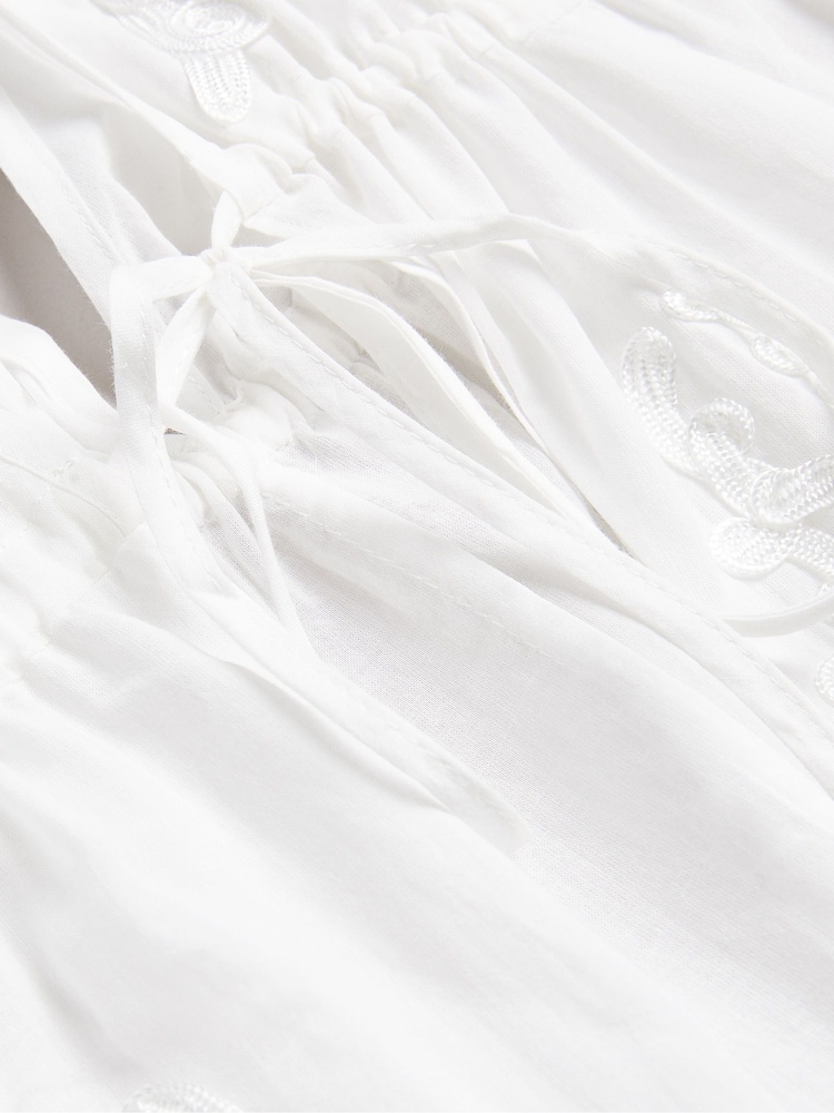 Ted Baker Cream Daeseey Embroidered Maxi Cover-Up - Image 5 of 5 Ted Baker Cream Daeseey Embroidered Maxi Cover-Up - Image 5 of 5