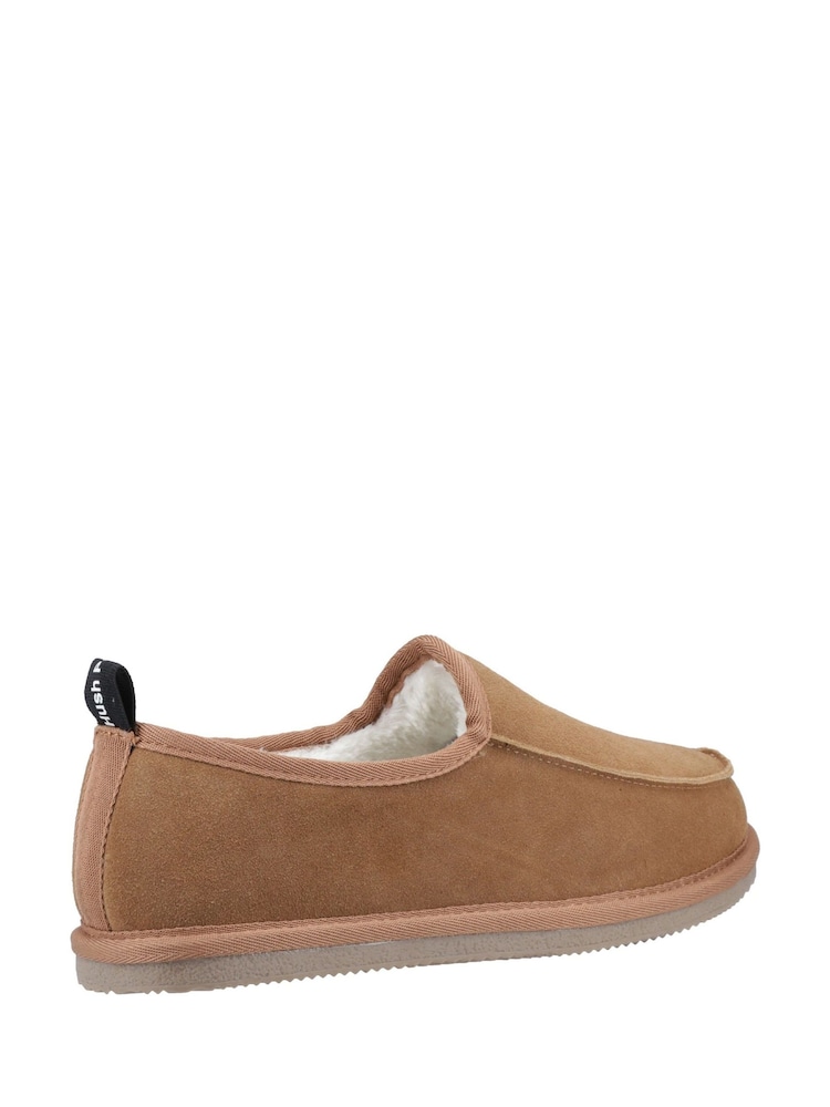 Hush Puppies Charles Brown Slippers - Image 2 of 3 Hush Puppies Charles Brown Slippers - Image 2 of 3