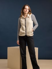 Trespass Бежевый флис Notion Fleece Gilet - Изображение 3 из 5