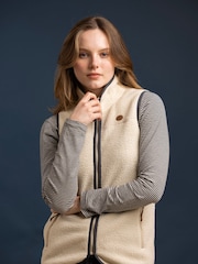 Trespass Бежевый флис Notion Fleece Gilet - Изображение 4 из 5